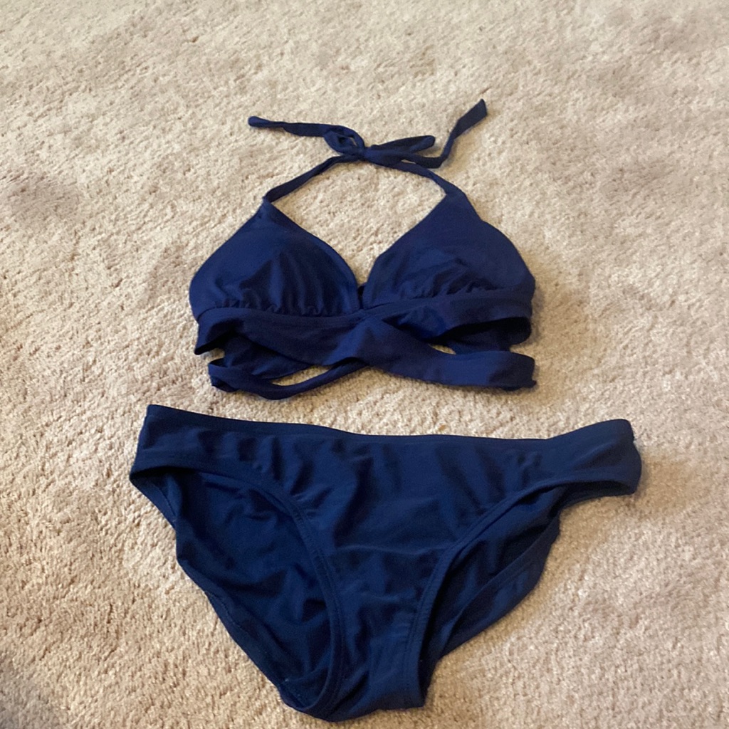 Kona Sol Navy Blue Bikini